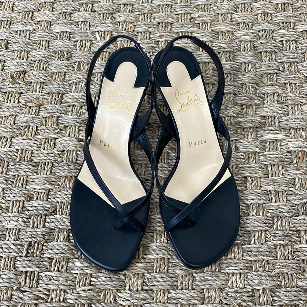 Christian Louboutin heel sandal